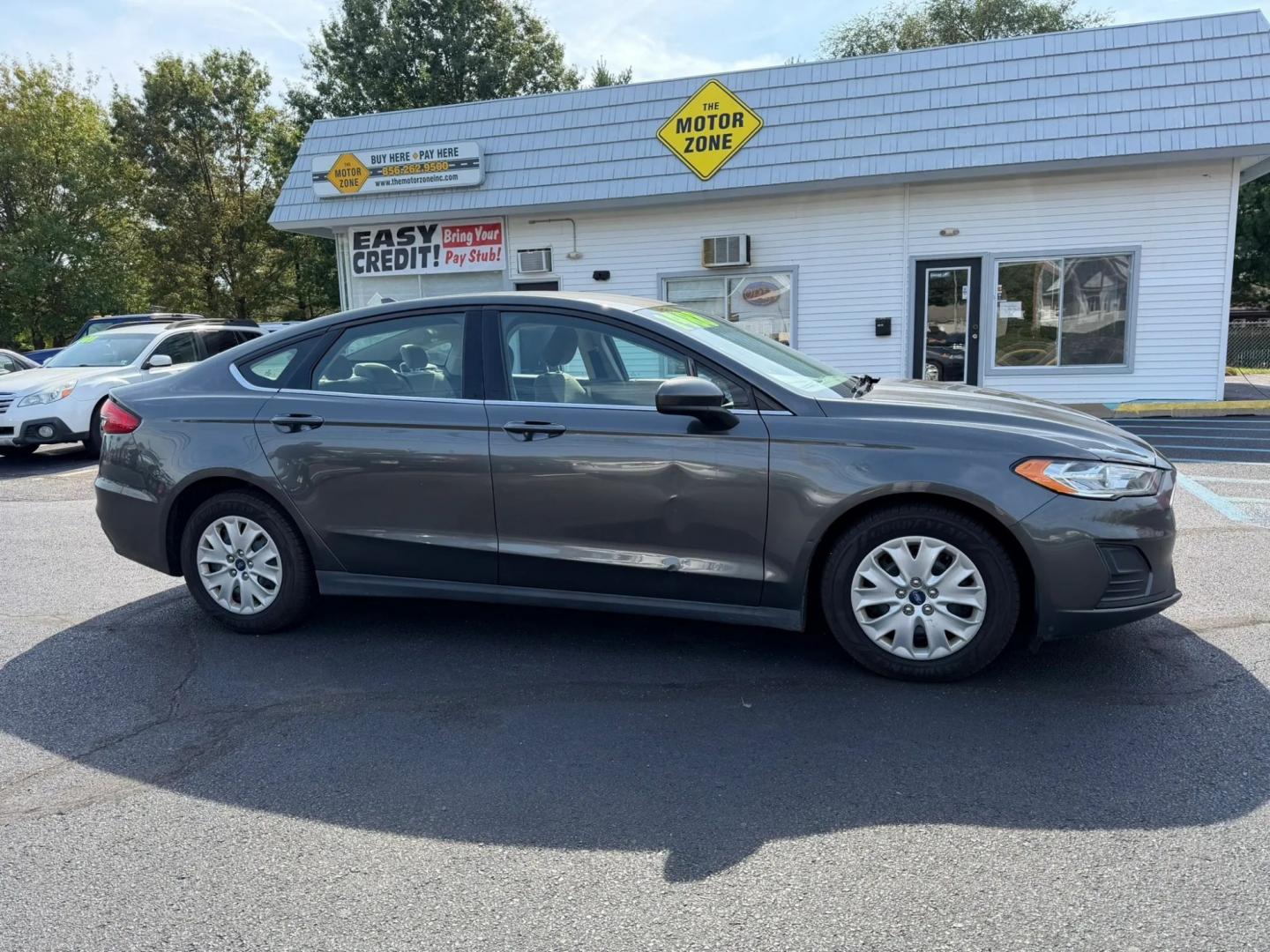 2020 Ford Fusion S (3FA6P0G77LR) with an 2.5L L4 DOHC 16V engine, 6A transmission, located at 1010 N White Horse Pike, Stratford, NJ, 08084, (856) 262-9500, 39.838921, -75.011497- Photo#1