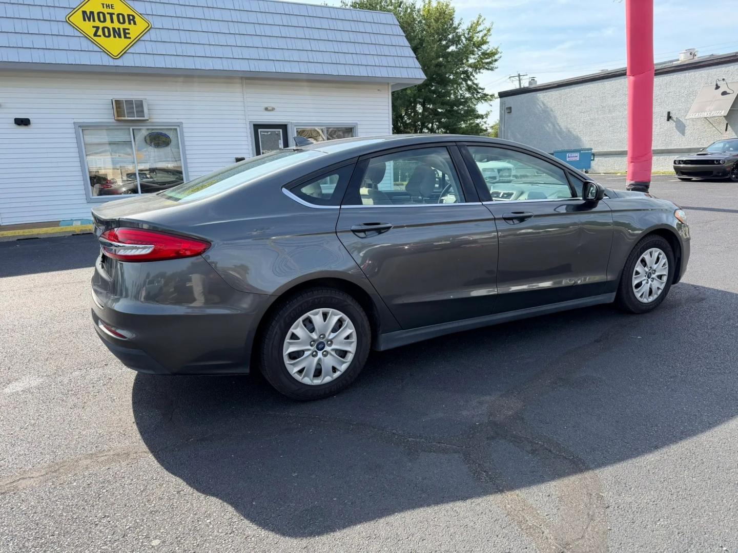 2020 Ford Fusion S (3FA6P0G77LR) with an 2.5L L4 DOHC 16V engine, 6A transmission, located at 1010 N White Horse Pike, Stratford, NJ, 08084, (856) 262-9500, 39.838921, -75.011497- Photo#2