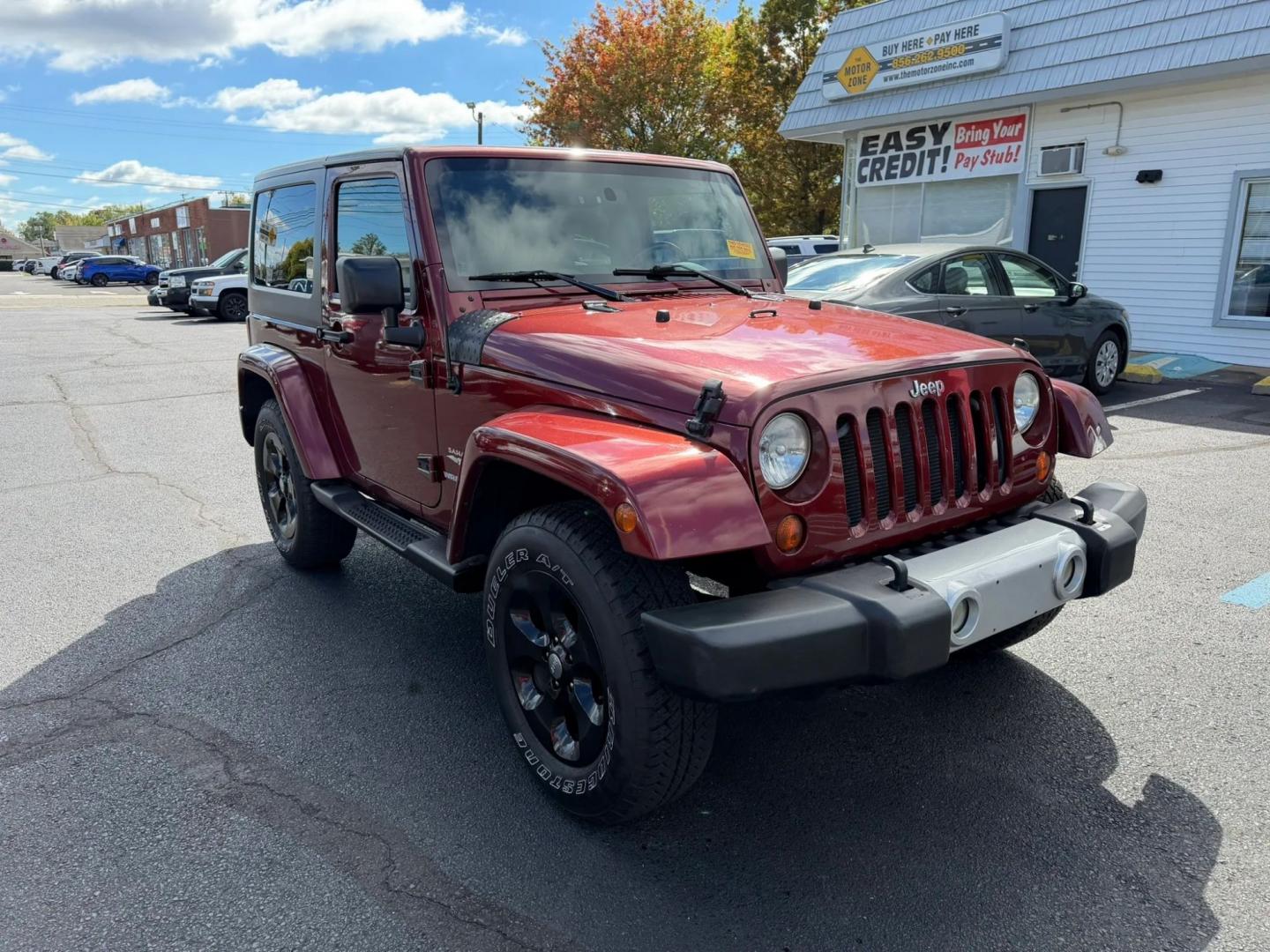 2009 Jeep Wrangler Sahara (1J4FA54109L) with an 3.8L V6 OHV 12V engine, located at 1010 N White Horse Pike, Stratford, NJ, 08084, (856) 262-9500, 39.838921, -75.011497- Photo#9