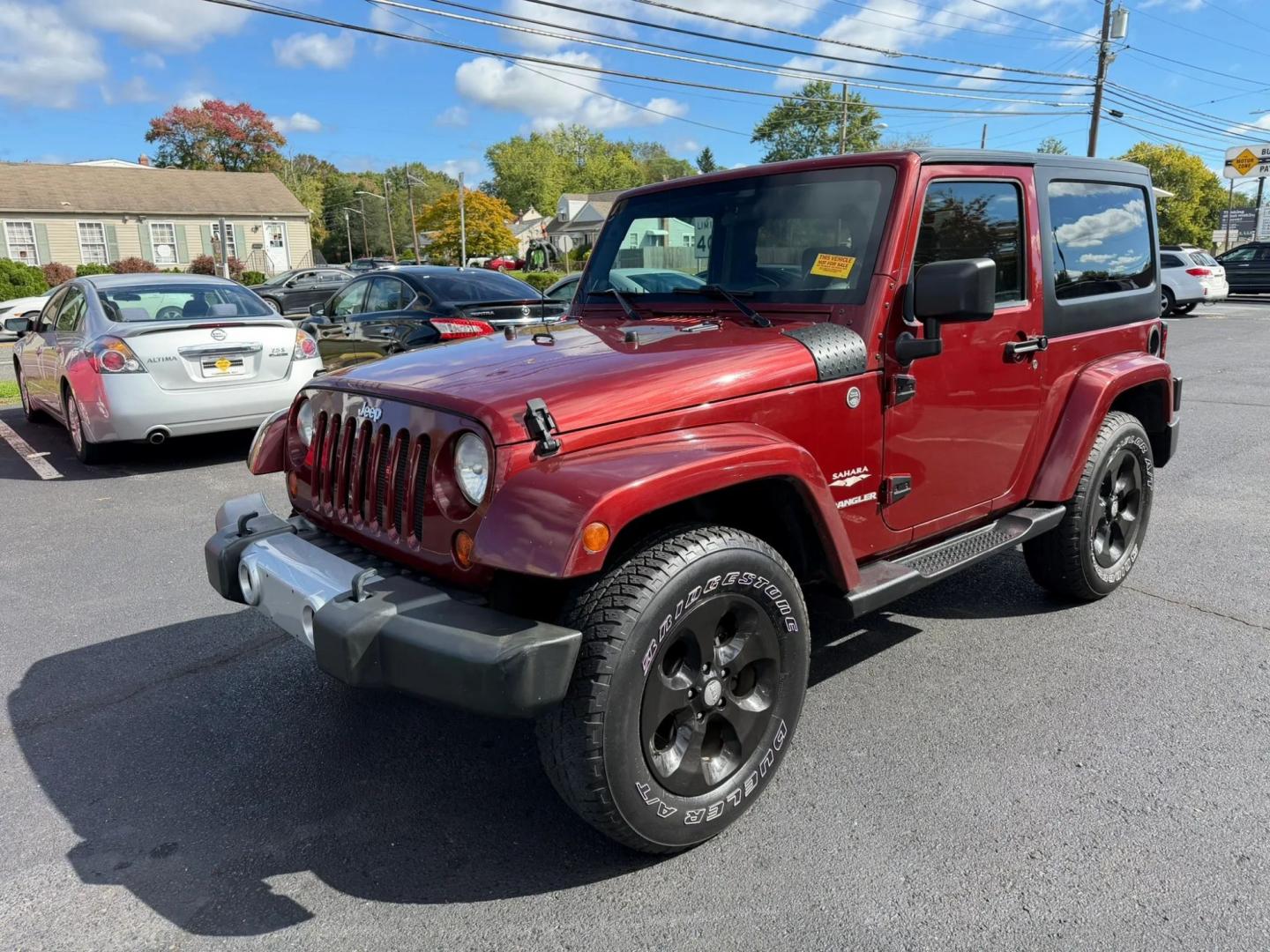 2009 Jeep Wrangler Sahara (1J4FA54109L) with an 3.8L V6 OHV 12V engine, located at 1010 N White Horse Pike, Stratford, NJ, 08084, (856) 262-9500, 39.838921, -75.011497- Photo#8