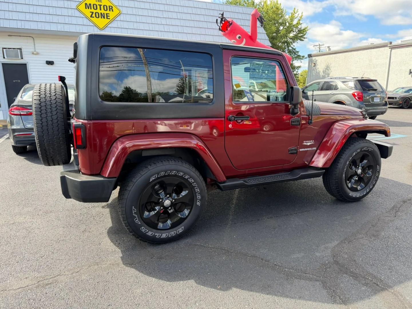 2009 Jeep Wrangler Sahara (1J4FA54109L) with an 3.8L V6 OHV 12V engine, located at 1010 N White Horse Pike, Stratford, NJ, 08084, (856) 262-9500, 39.838921, -75.011497- Photo#2
