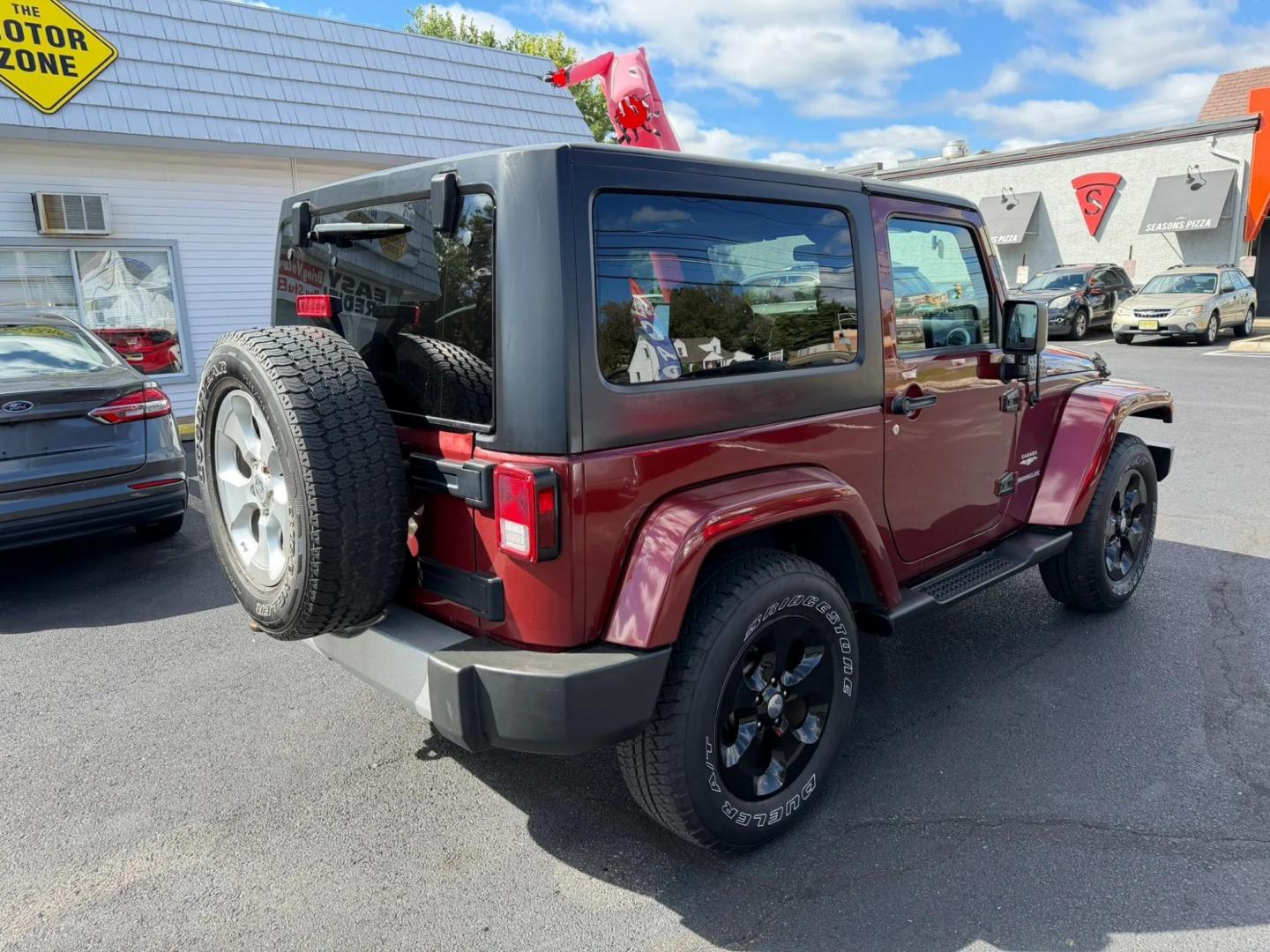 2009 Jeep Wrangler Sahara (1J4FA54109L) with an 3.8L V6 OHV 12V engine, located at 1010 N White Horse Pike, Stratford, NJ, 08084, (856) 262-9500, 39.838921, -75.011497- Photo#3