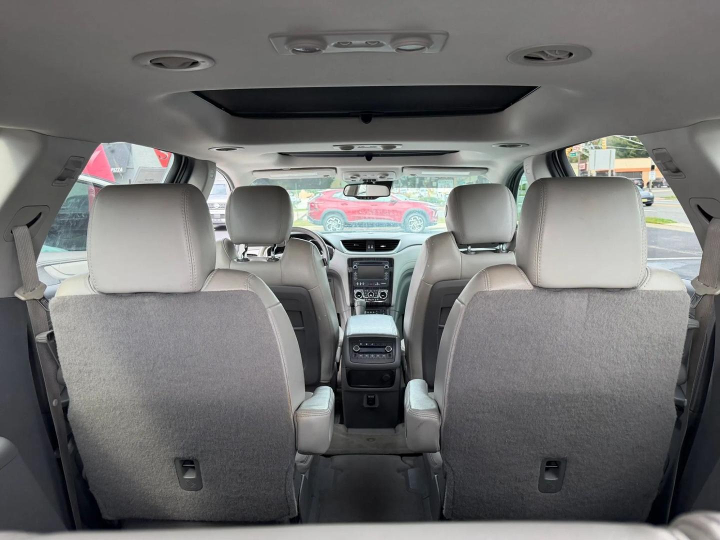 2014 White Chevrolet Traverse LTZ AWD (1GNKVJKD1EJ) with an 3.6L V6 DOHC 24V engine, 6-Speed Automatic transmission, located at 1010 N White Horse Pike, Stratford, NJ, 08084, (856) 262-9500, 39.838921, -75.011497- Photo#8
