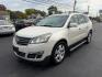 2014 White Chevrolet Traverse LTZ AWD (1GNKVJKD1EJ) with an 3.6L V6 DOHC 24V engine, 6-Speed Automatic transmission, located at 1010 N White Horse Pike, Stratford, NJ, 08084, (856) 262-9500, 39.838921, -75.011497- Photo#0
