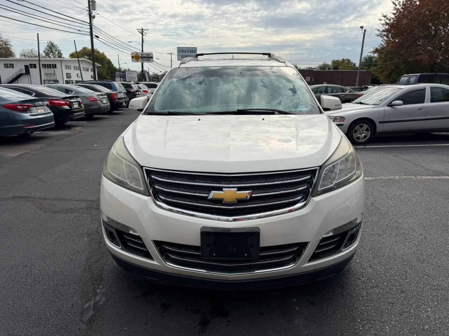 2014 White Chevrolet Traverse LTZ AWD (1GNKVJKD1EJ) with an 3.6L V6 DOHC 24V engine, 6-Speed Automatic transmission, located at 1010 N White Horse Pike, Stratford, NJ, 08084, (856) 262-9500, 39.838921, -75.011497- Photo#19